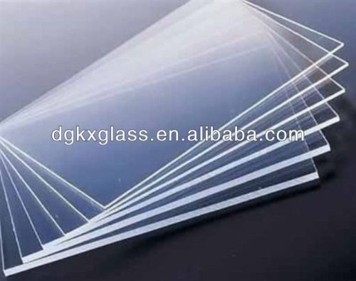 Clear sheet glass price made in china