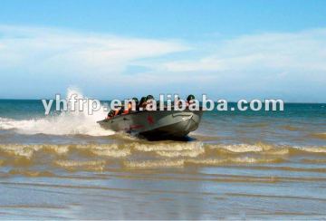 6519 fiberglass outboard speed boat with engine for sale
