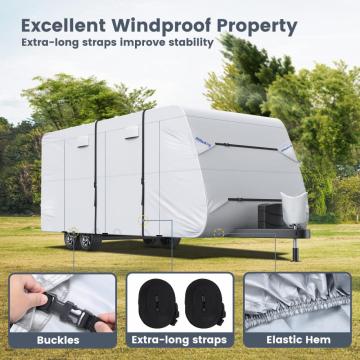 2022 Rip-Stop RV Cover Windproof Travel Trailer Cover