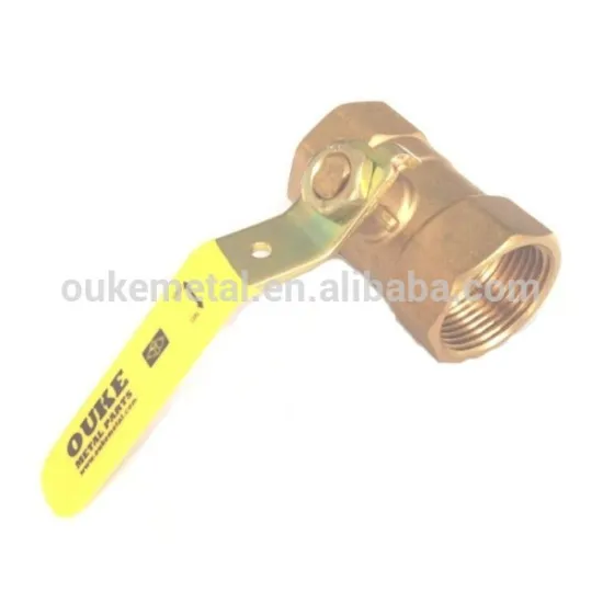 Brass Ball valve reduced port