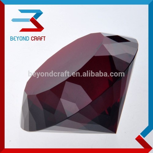 red crystal diamond,decorative crystal diamonds