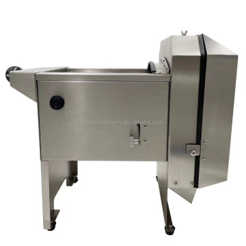 Electric Stainless Steel Cucumber Banana Slicer Machine - Adjustable Thickness Fruit and Vegetable Slicer