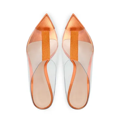 Kemayanni 2025 Transparent Diamond Slippers - Wholesale High-heeled Slippers Size 34-46
