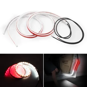 120CM Anti-Collision Strobe Car Door Streamer Light with LED Warning Light