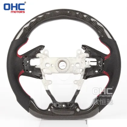 Carbon Fiber Steering Wheel for Volante Honda USA Civic Type R Gen 10