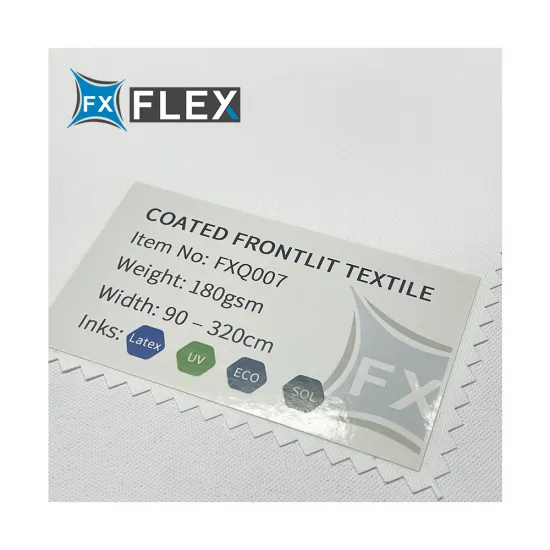 FLFX 180gsm UV/Latex/ECO/SOL Frontlit Flex Textile Banner