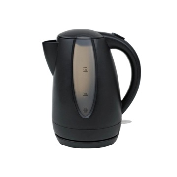 Top-Rated 2200W Cordless Plastic Electric Water Kettle with 1.7L Capacity and 360-degree Swivel Base
