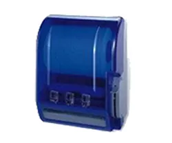 Lever paper dispenser