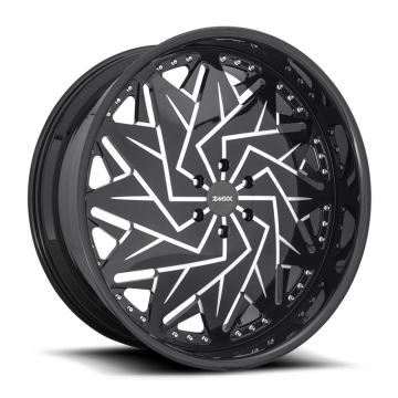 ZMXX 5x114.3 Aluminum Alloy Cast Car Wheels 2 Pieces