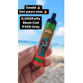 Nikmati asal Bang King 6000 Puffs Pucuk