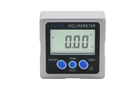 three sides magnet Metal Digital inclinometer