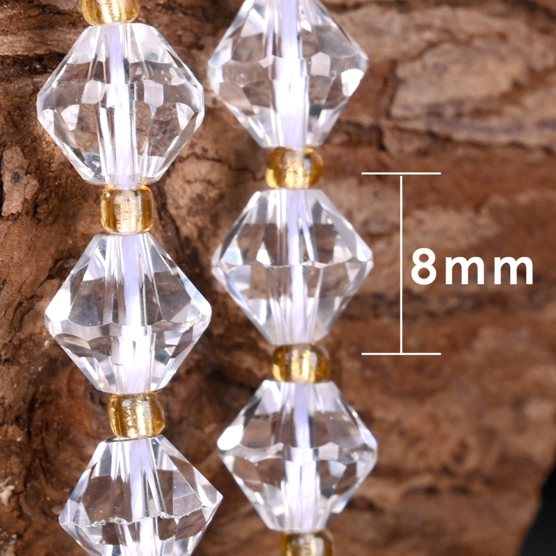 Pedas sueltas de piedra de bricolaje de cristal natural