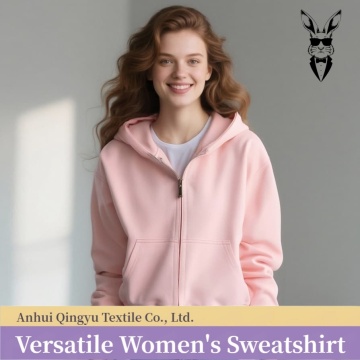 हैवी हुडी 350gsm क्रॉप्ड ज़िप अप