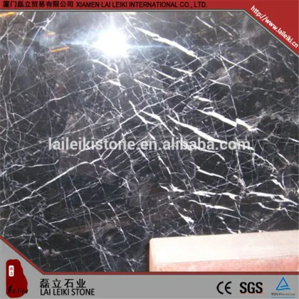 The most popular polished marble black china floor tiles china floor tiles