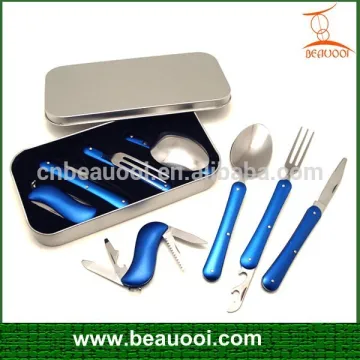 outdoor tools camping cutlery set