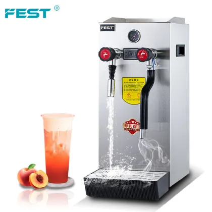 FEST Commercial Boiling and Steam Coffee Milk Foam Machine