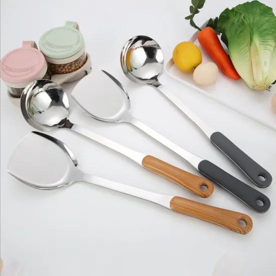 Newness Stainless Steel Soup Ladle Spatula
