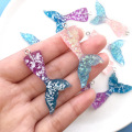 Resin mermaid colorful rechin charm jewelry art