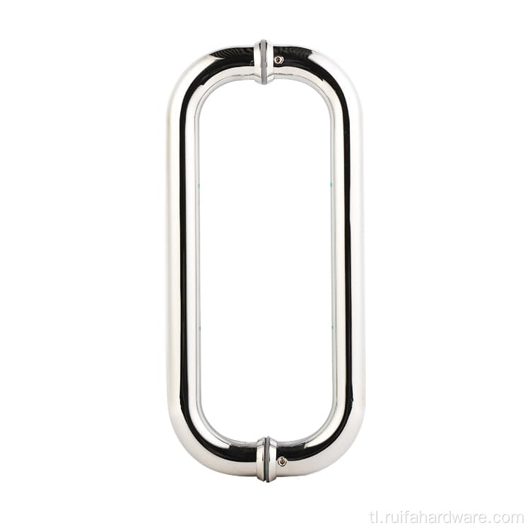 Double sided shower door humahawak