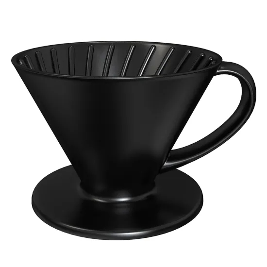 DHPO Ceramic Pour Over Coffee Dripper with Handle