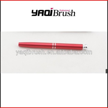 Professional retractable cosmetic lip brush red