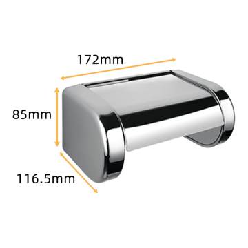 Wall-Mounted Stainless Steel Toilet Paper Roll Holder