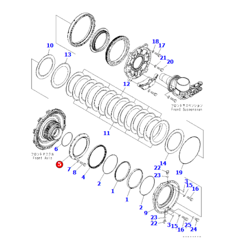 Crusher accessory BR480 part number 8296-75-3111