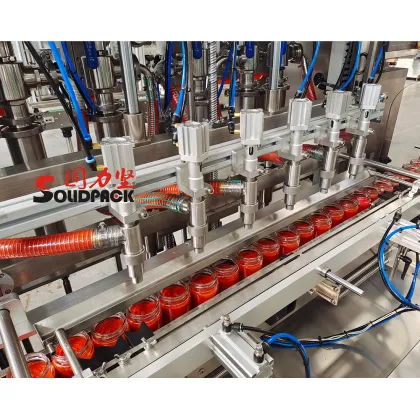 Máquina de Llenado de Alta Densidad para Tarros de Chile y Mermelada de Salsa