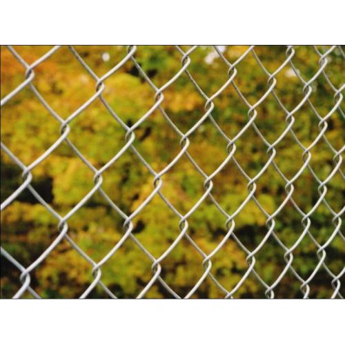 Decoration Anti Climb PVC Coated Chain Link Fence