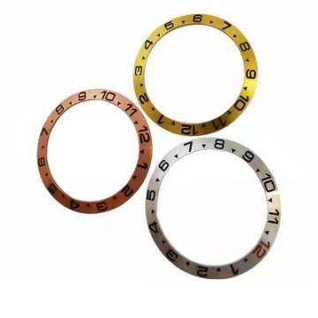 Seiko Shuigui SKX007/009 Chronometer Ring Patch Outer Ring Accessories: Beveled Steel Ring Replacement Bezel Insert