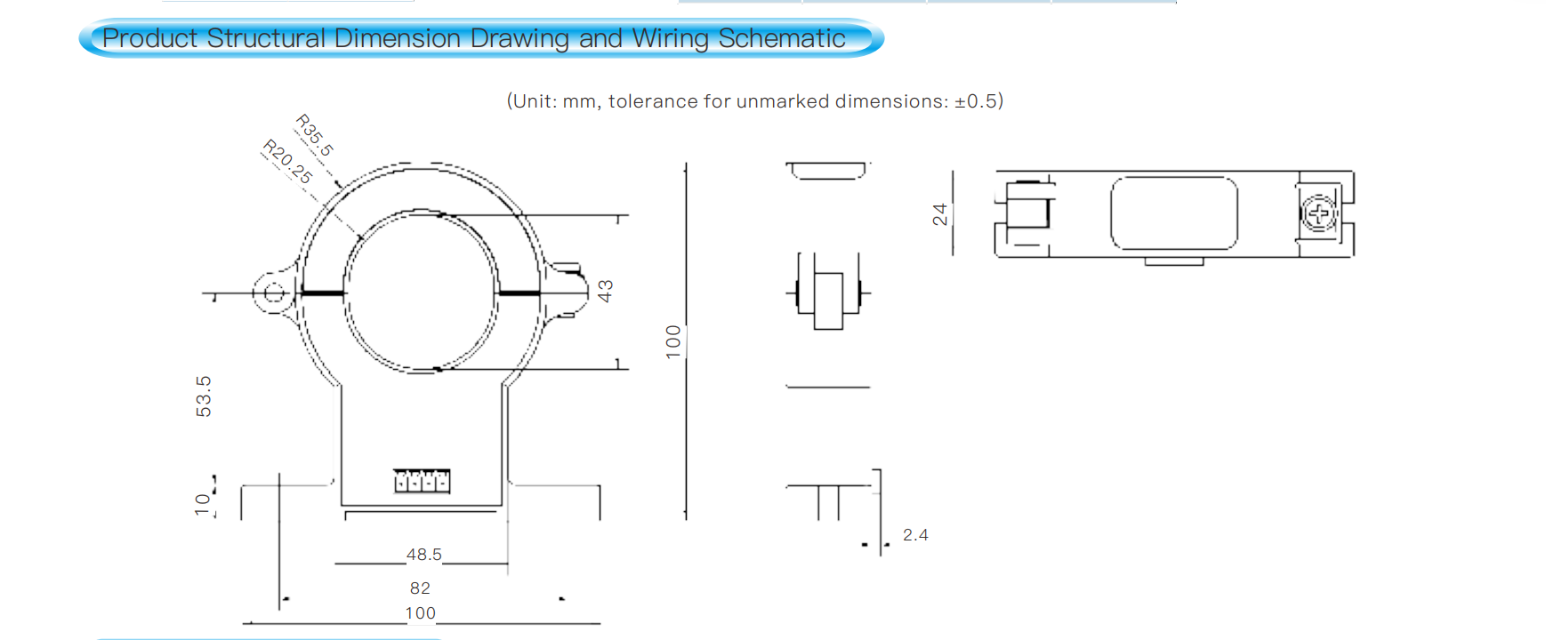 low power hall current sensor