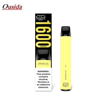 Disposable E-cigarette 1600 puffs