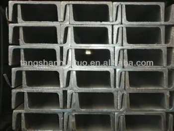 u shape channel beam steel sizes