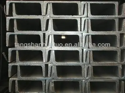 u shape channel beam steel sizes