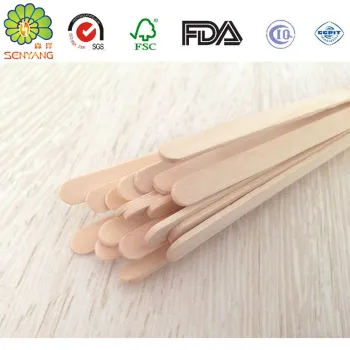 orderless disposable wooden chinese tea stirrer