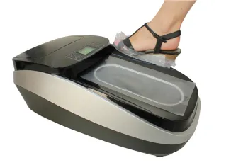 Automatic disposable shoe cover making machine