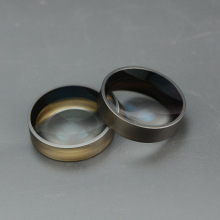 Personnalisez la lentille concave optique noire mate pour les instruments