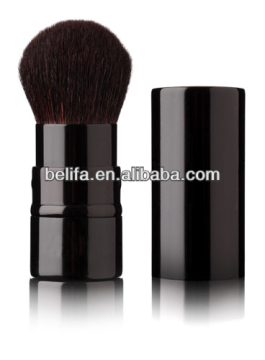 2014 professional kabuki cosmetic incredibly soft and easy to apply makeup retractable brush china factory
