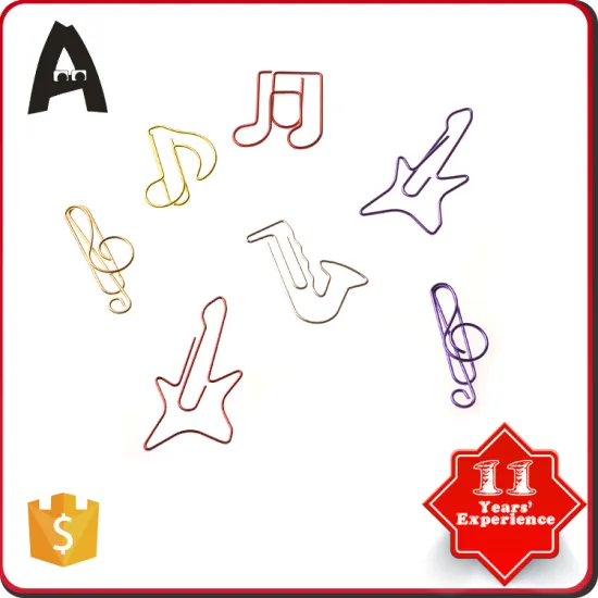 Professional manufacture custom shape metal electroplate clip