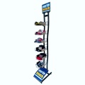 APEX Floor Standing Hats Advertising Metal Display Stand