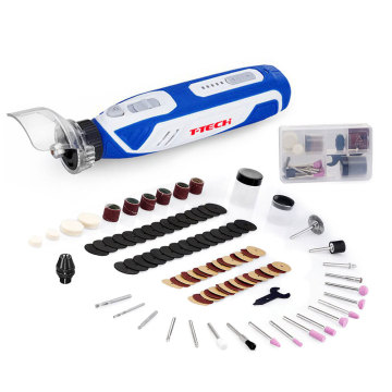 High-Speed Power Rotary Tool Kit: T-Tech 4V Mini Electric Die Grinder for DIY Crafts and Grinding