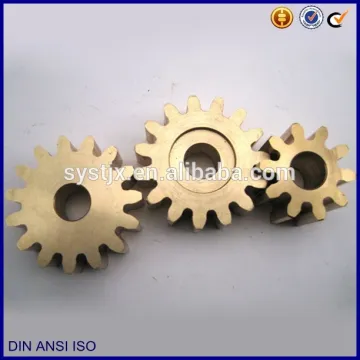 China manufactory brass gear