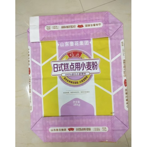 كيس طحين ورقي صمامي مُلصق