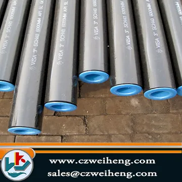 SCH160 Black Seamless Steel Pipe ASTM A106/ A53