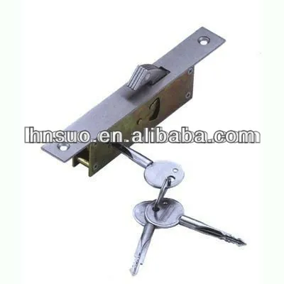 captn brass cross key aluminium profile lock