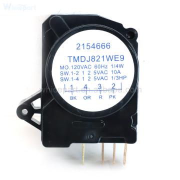 TEPROST -Timer -Ersatzteil für den Kühlschrank - TMDJ812ZB9, 220 V/120 V, 8H12min, 60 Hz, Shell Black