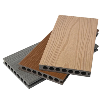 Hot Sale Wood Plastic Composite Round Hollow WPC Decking for Outdoor Floor