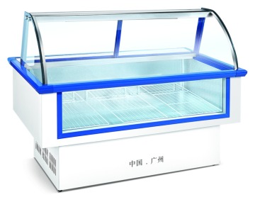 1300L vegetable and fruit display refrigerator cabinet freezer DLCD-1300X