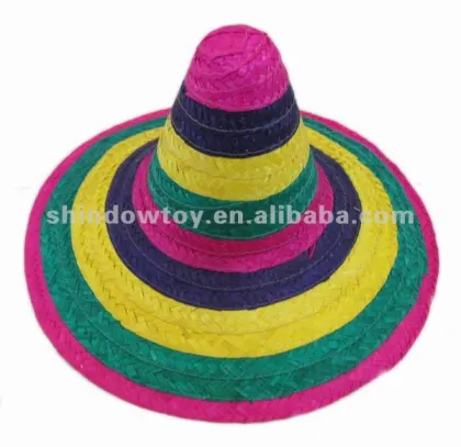 Mexican sombrero hat,Fashion Mexican wheat straw hat