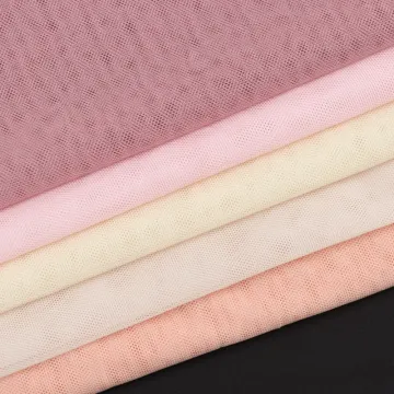 Soft Touch Garments Pure Polyester Mesh Textile